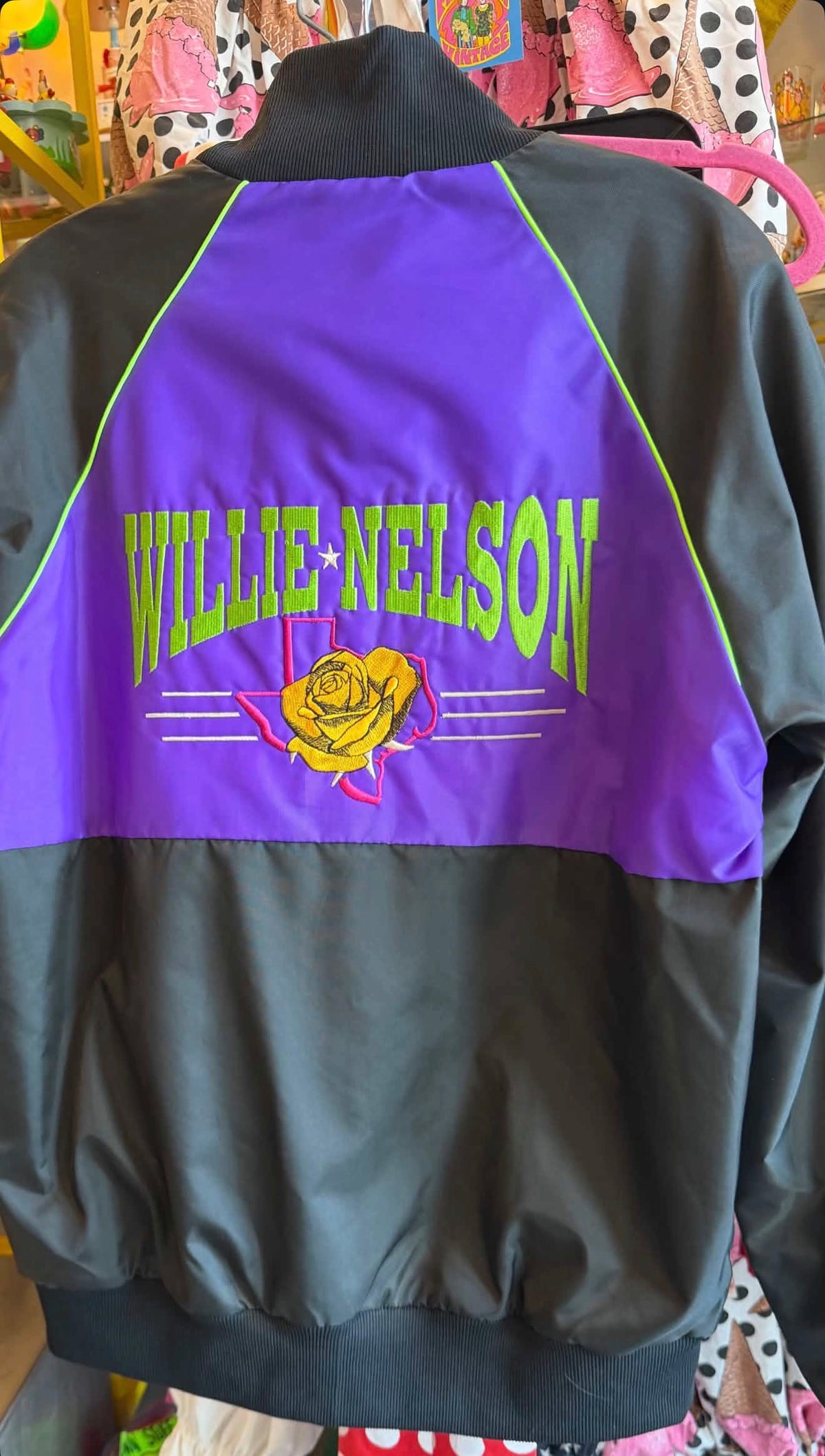 Vintage (seldom seen) Willie Nelson Crew Issued Tour Jacket