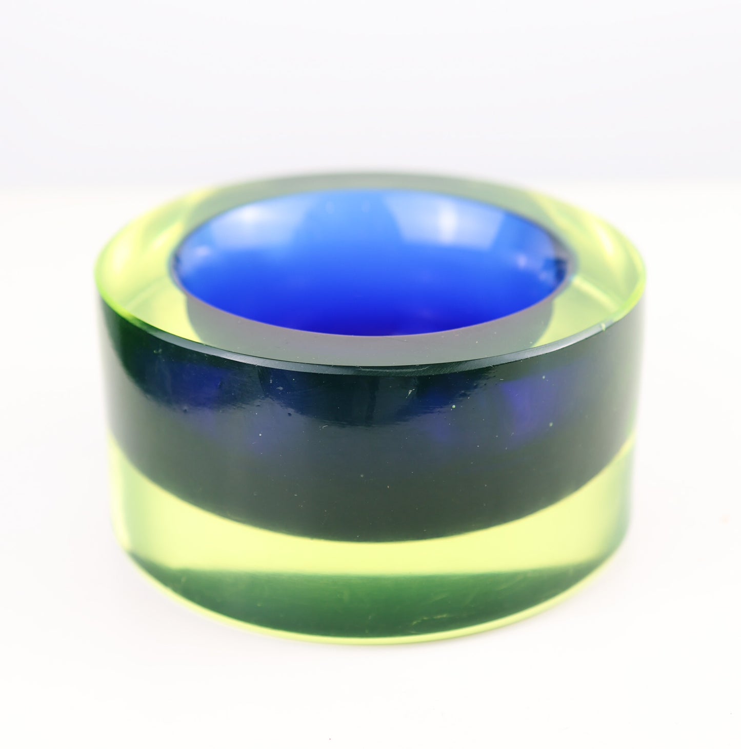 Murano Submerged Bowl/Ash Tray by Mario Pinzoni for Seguso