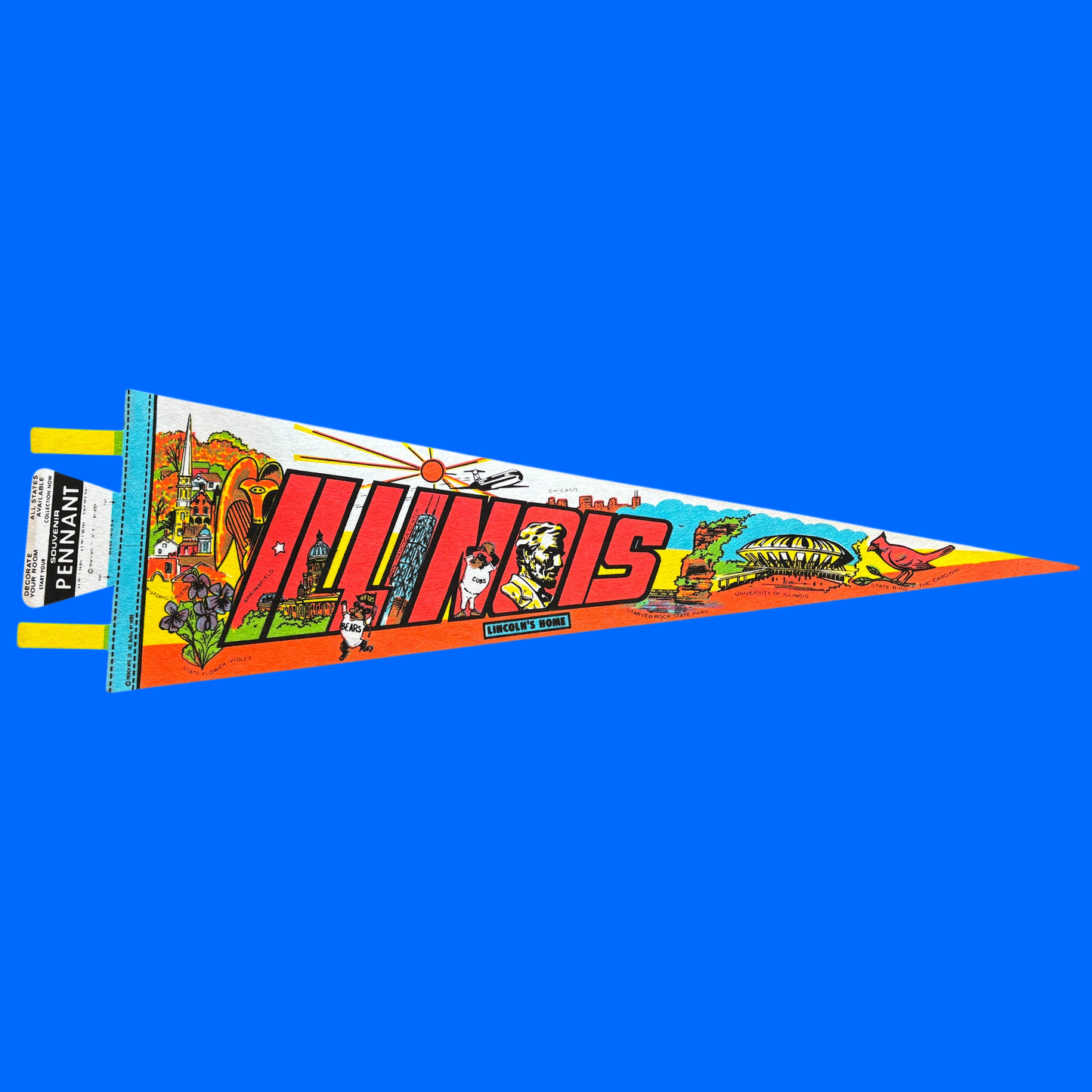 Large Souvenir State Pennant