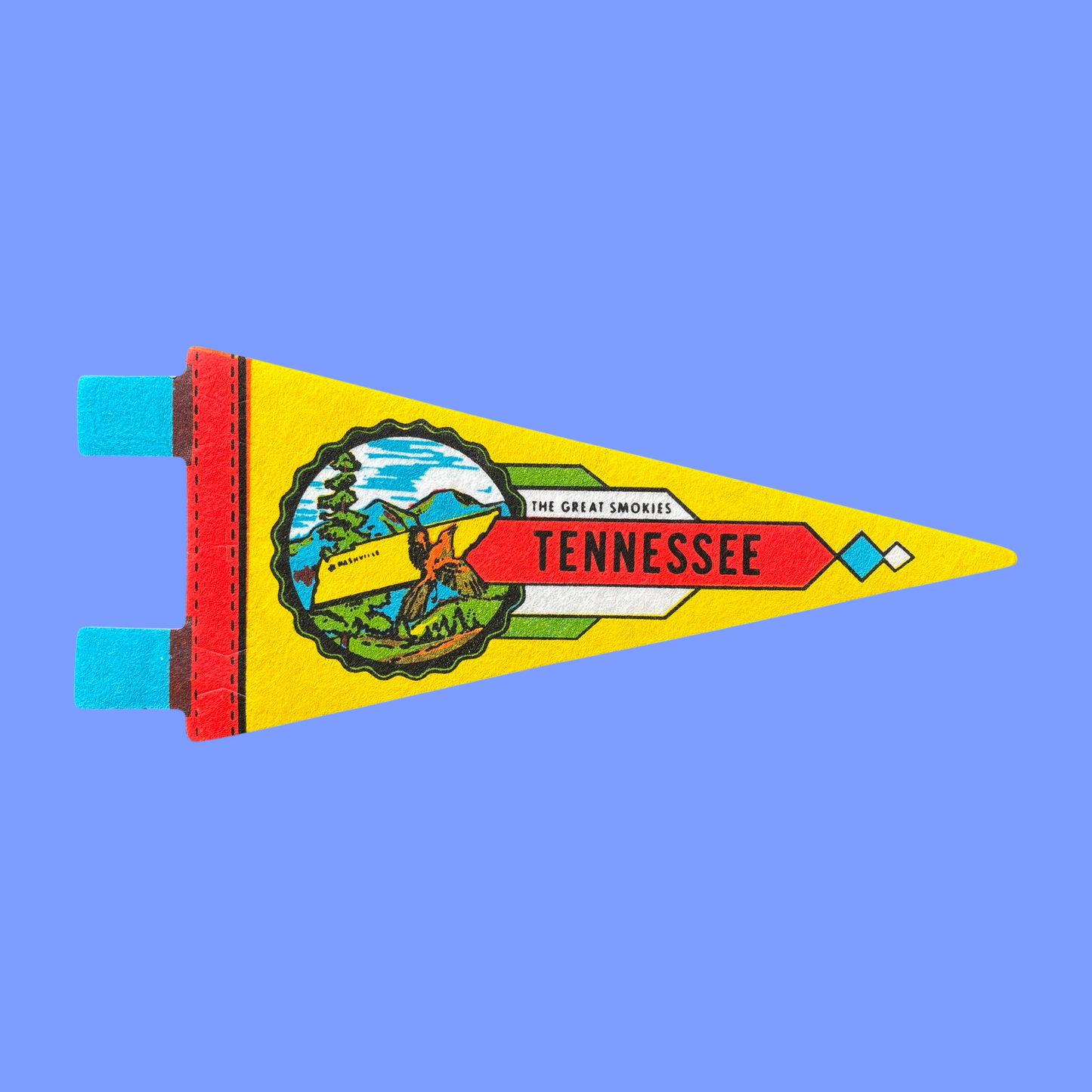 Vintage Mini Souvenir Pennant