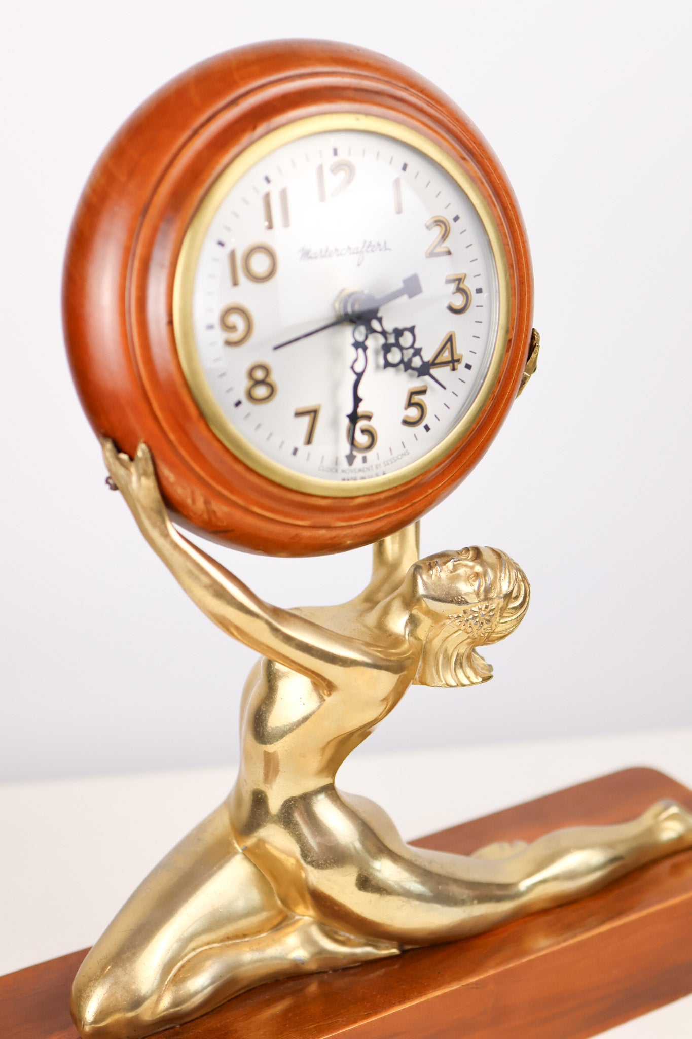 Vintage Art Deco Style Mantle Clock