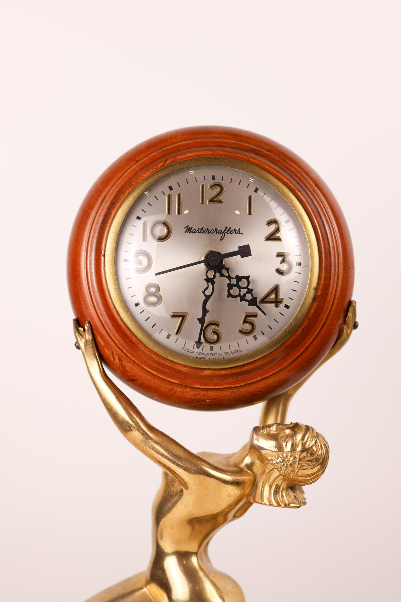 Vintage Art Deco Style Mantle Clock
