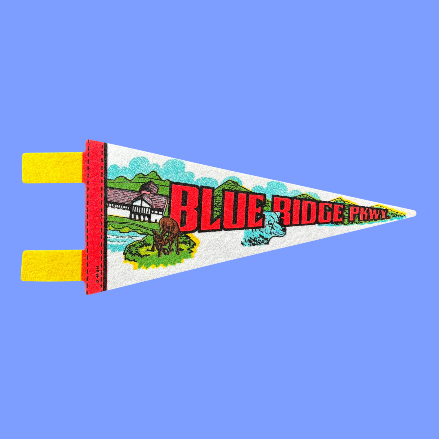 Vintage Mini Souvenir Pennant