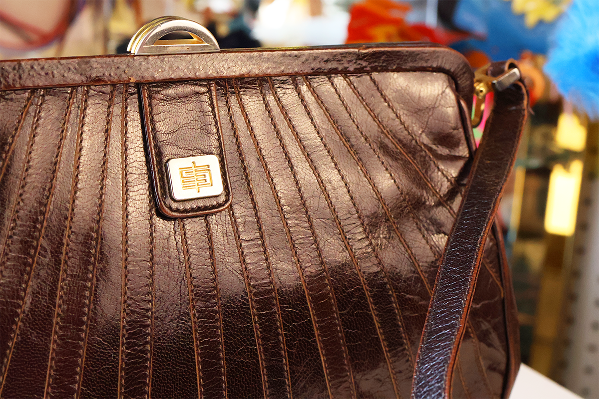 Emilio Pucci Brown Leather Handbag