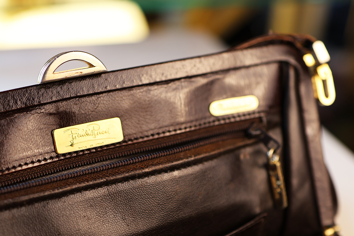 Emilio Pucci Brown Leather Handbag