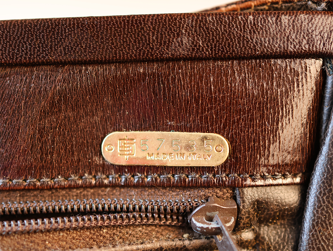 Emilio Pucci Brown Leather Handbag