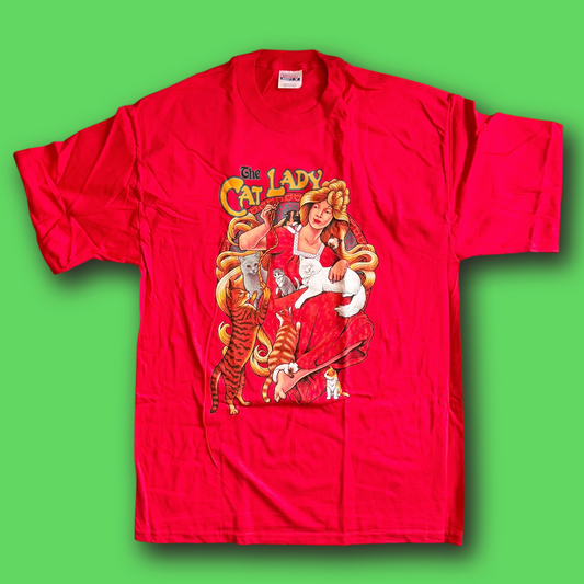 Artsy "Cat Lady" Hep Cat Tee