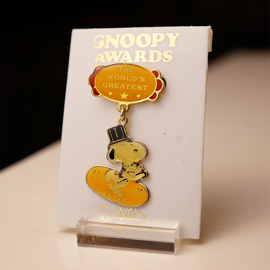 "World's Greatest Dancer" Snoopy Award Enamel Pin
