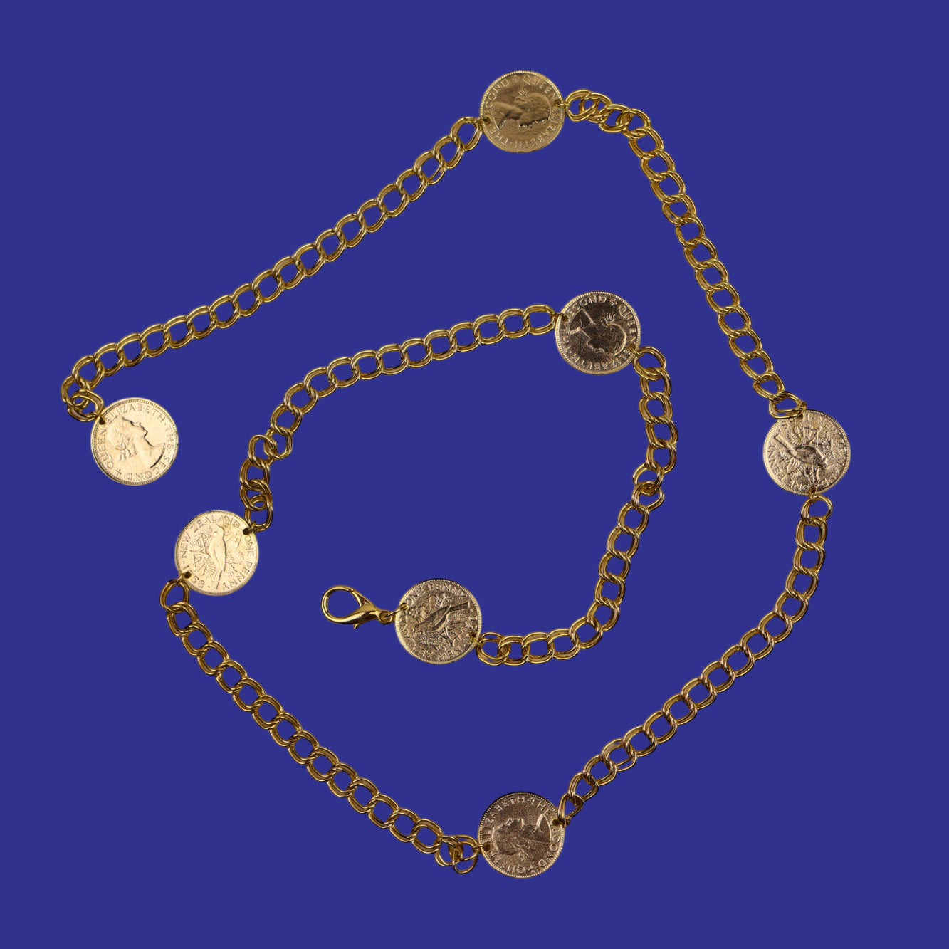Deadstock Chain & Coin Belt