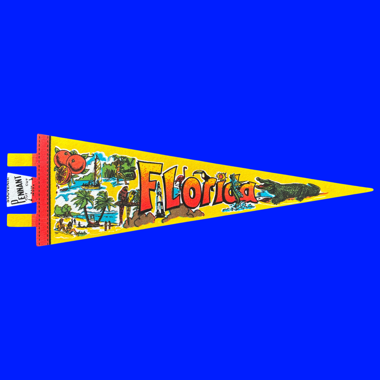 Vintage Souvenir State Pennant