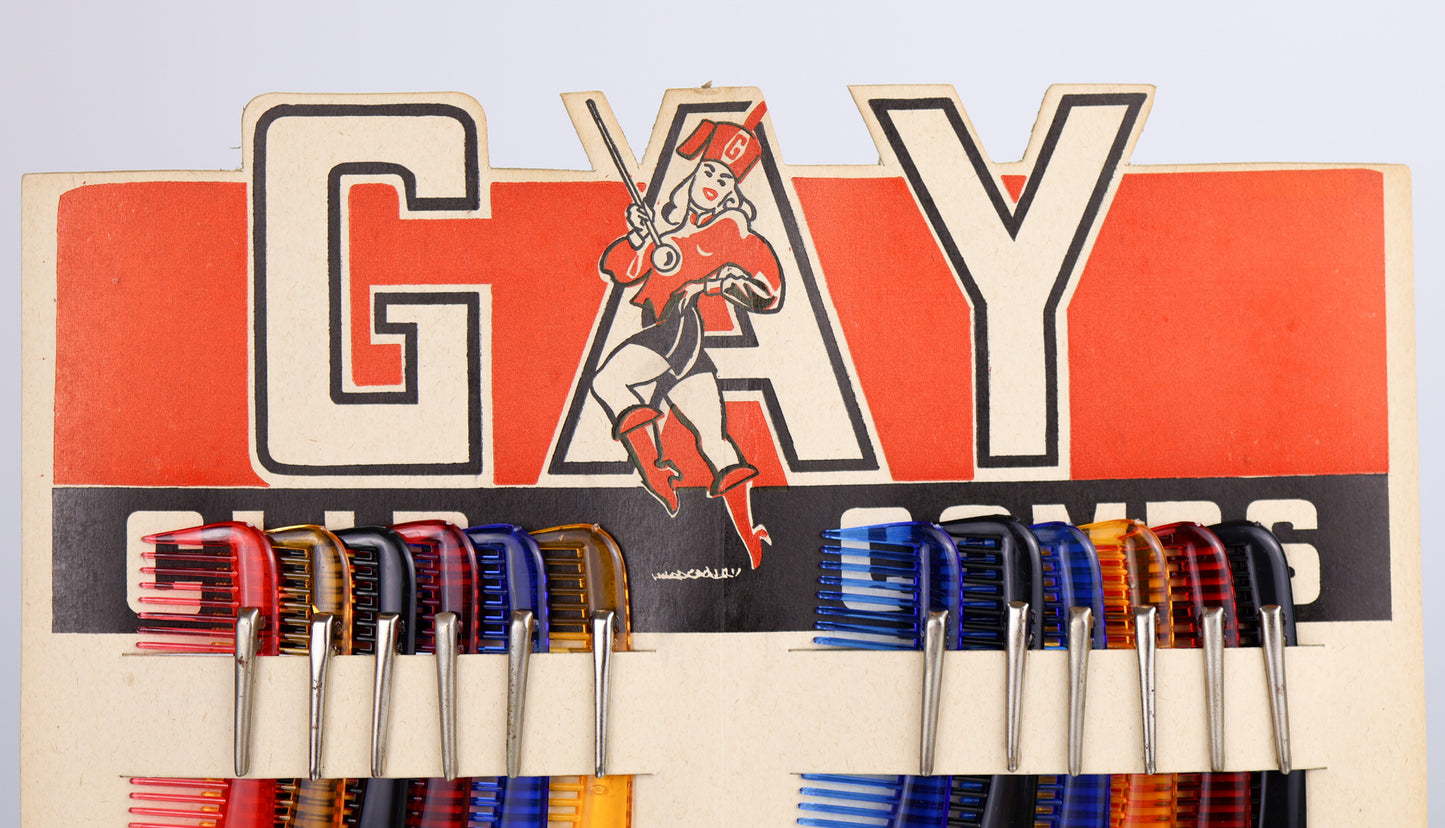 Gay Better Products Comb Store Display & Product