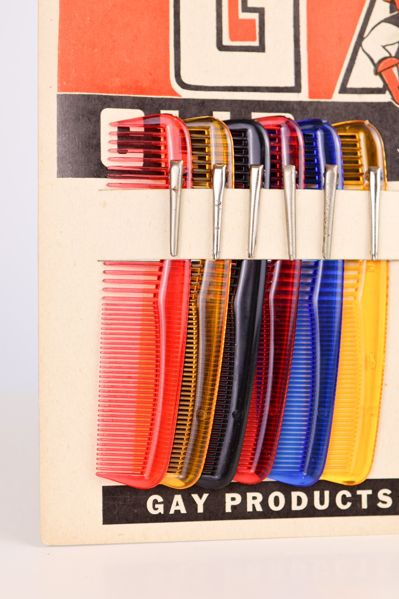 Gay Better Products Comb Store Display & Product