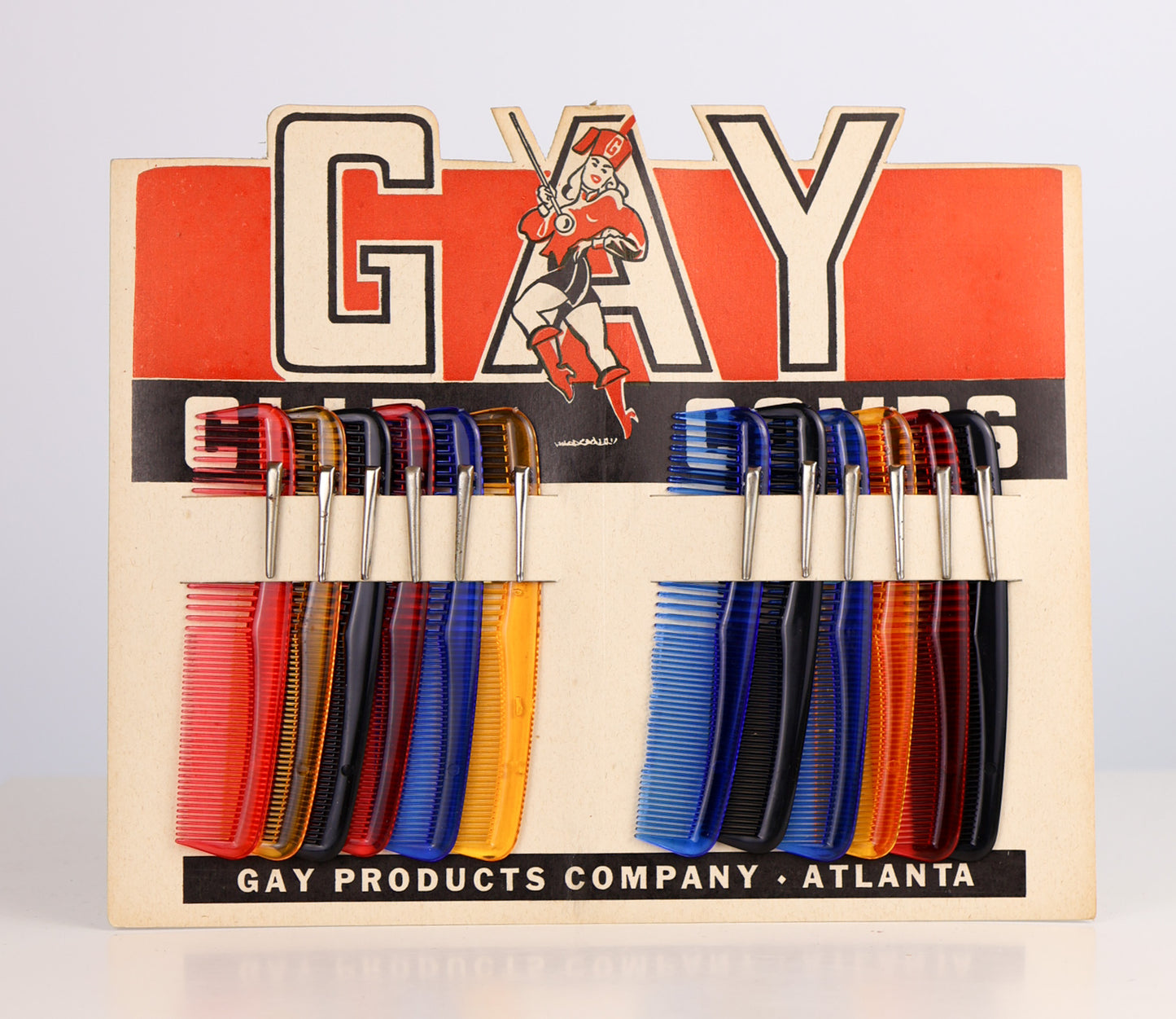 Gay Better Products Comb Store Display & Product