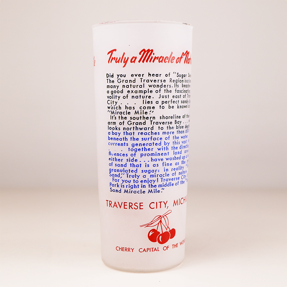 Miss Miracle Mile Souvenir Glass