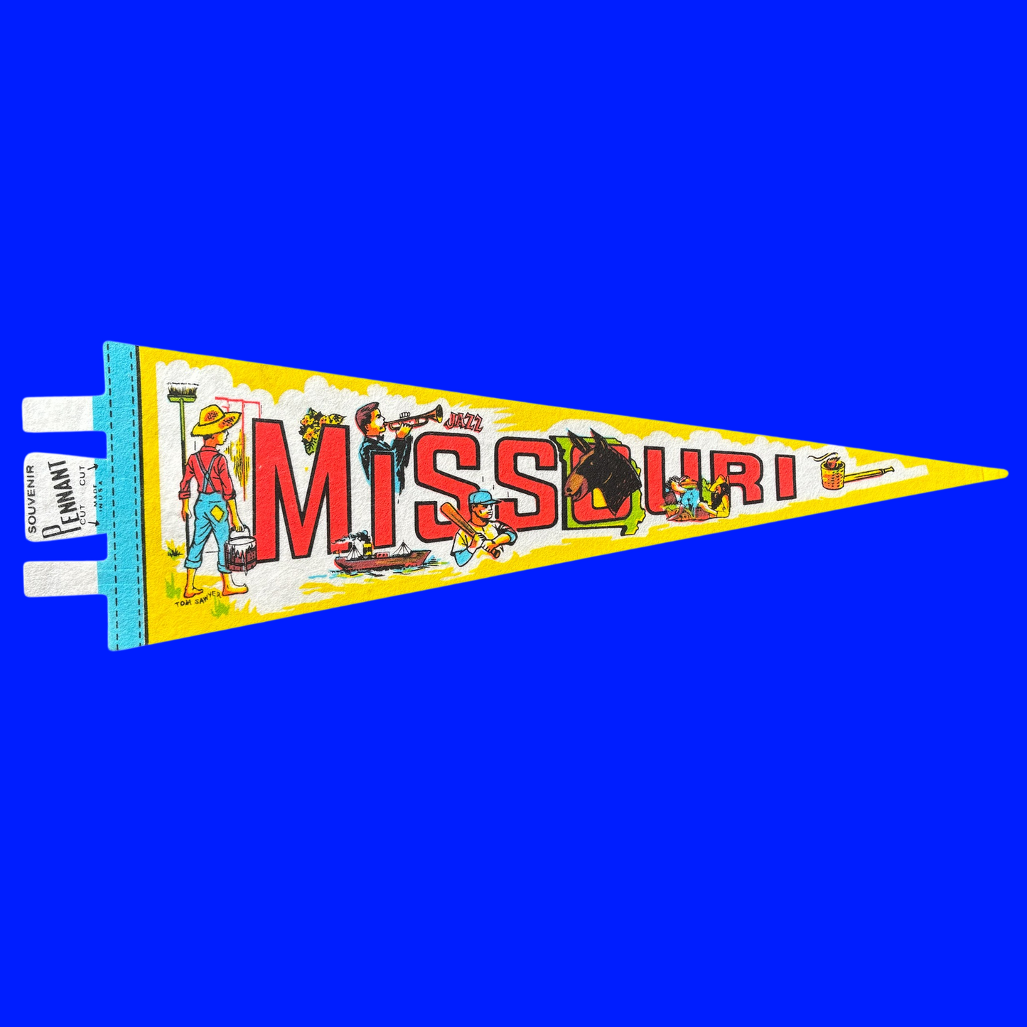 Vintage Souvenir State Pennant