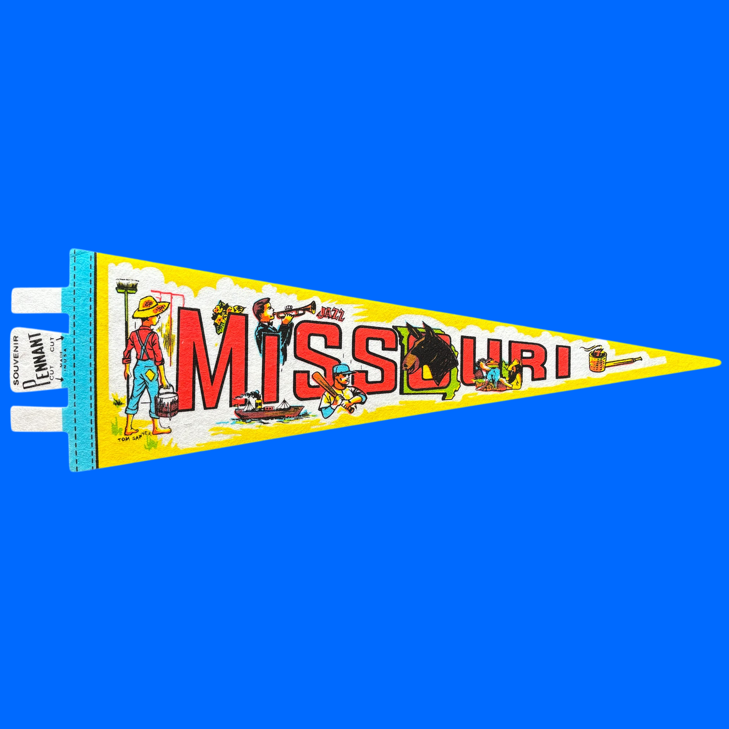 Large Souvenir State Pennant