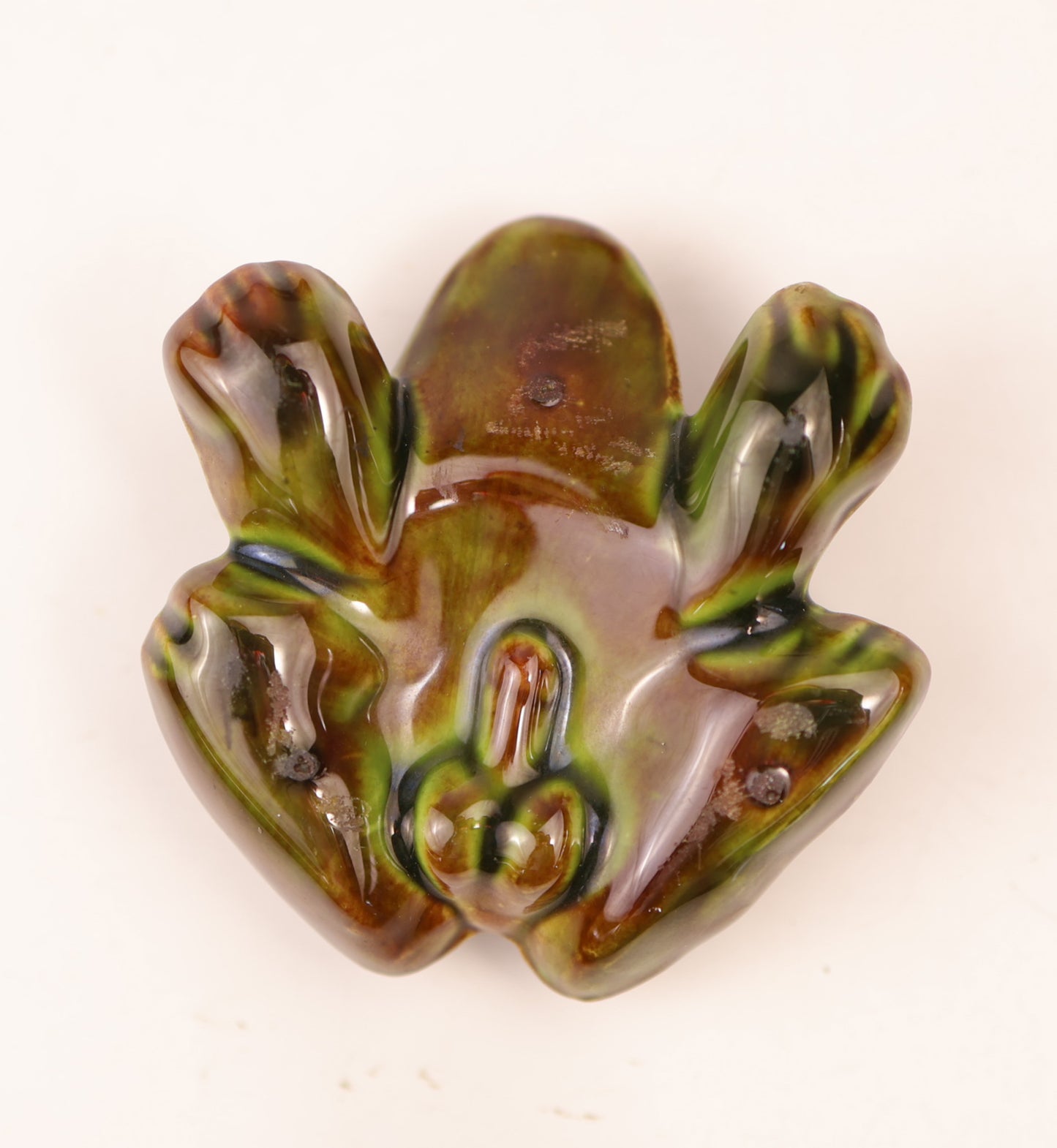 Vintage Ceramic Naughty Frog Pair