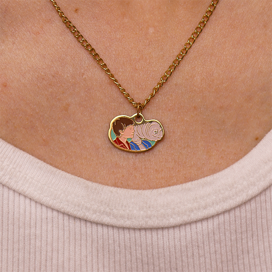 Deadstock "E.T. The Extra Terrestrial" Enamel Necklaces