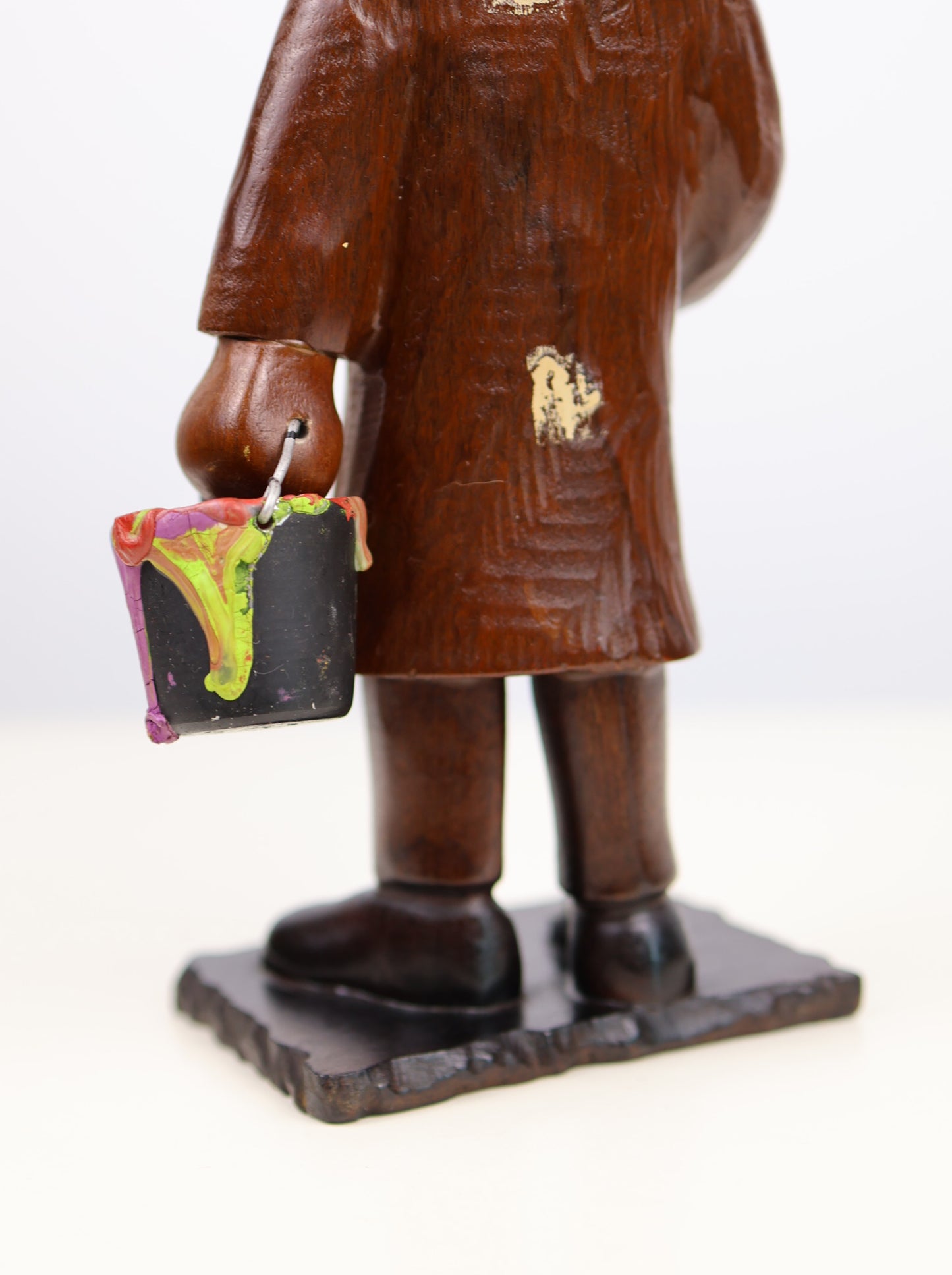 Romer Italy Hand Carved Wooden Artist Figure