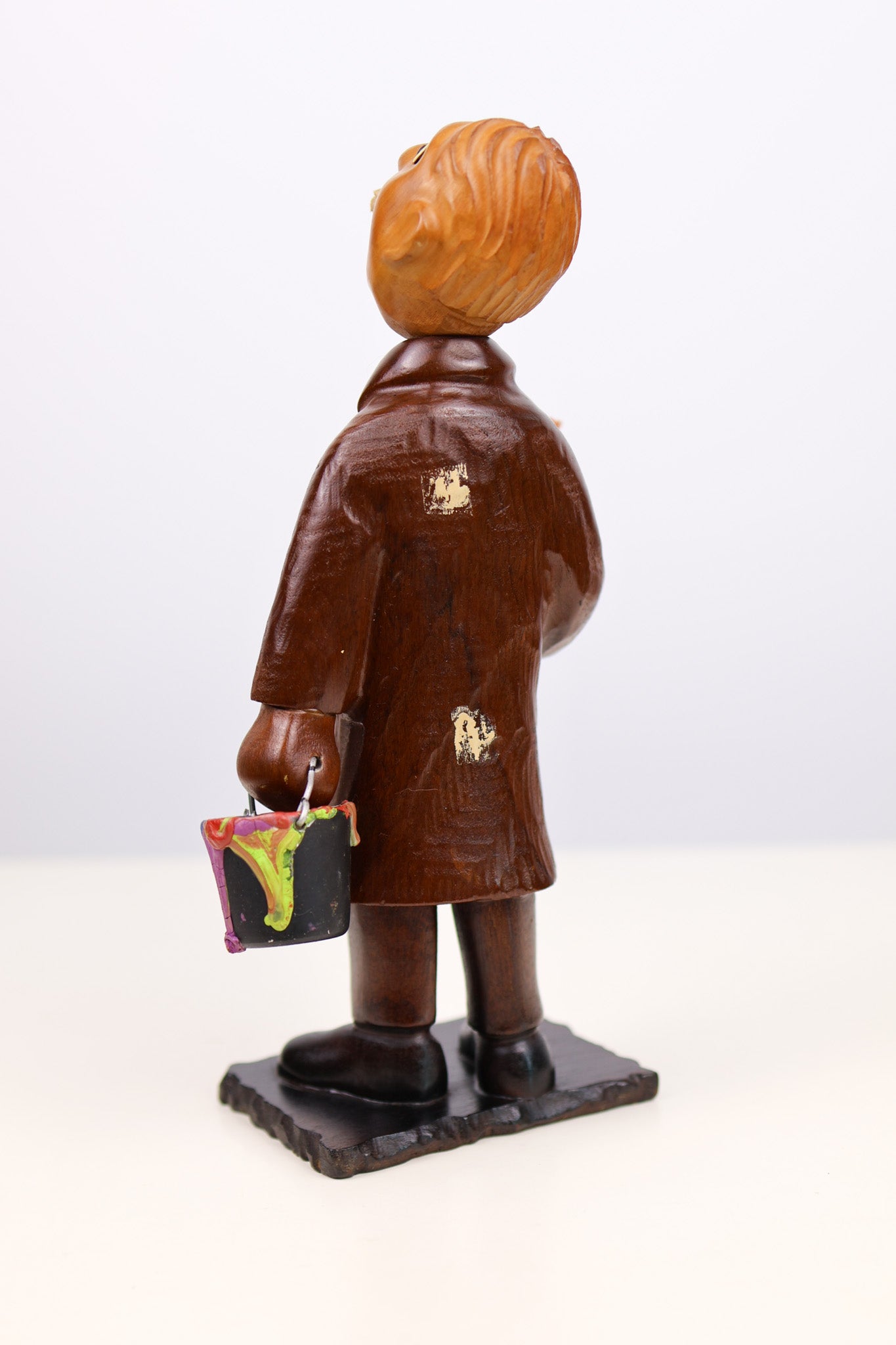 Romer Italy Hand Carved Wooden Artist Figure