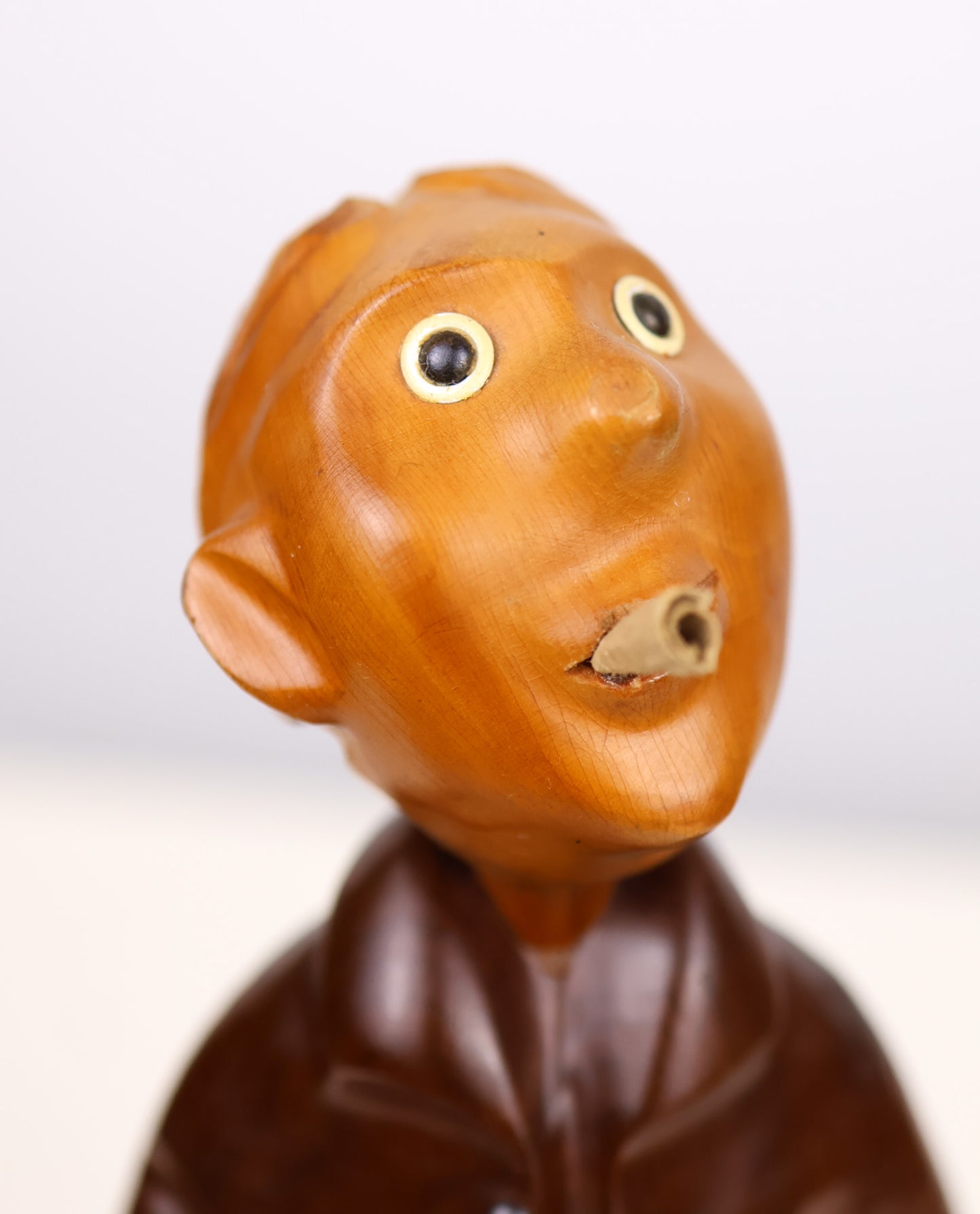 Romer Italy Hand Carved Wooden Artist Figure
