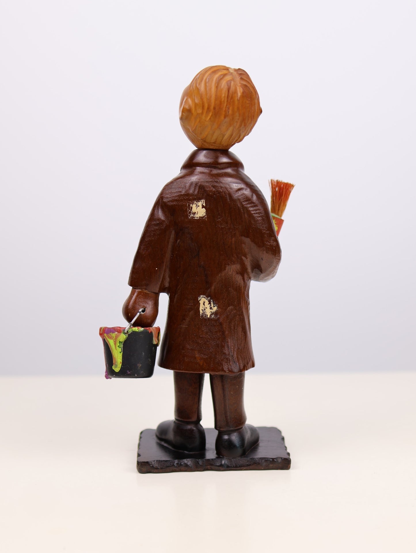 Romer Italy Hand Carved Wooden Artist Figure