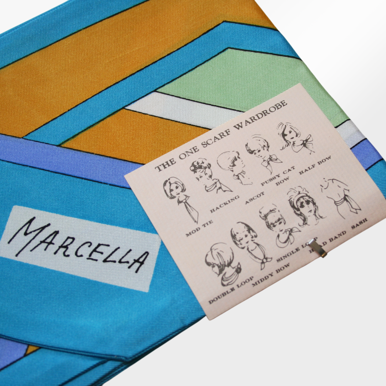 Deadstock Everyday Scarves in "Marcella"