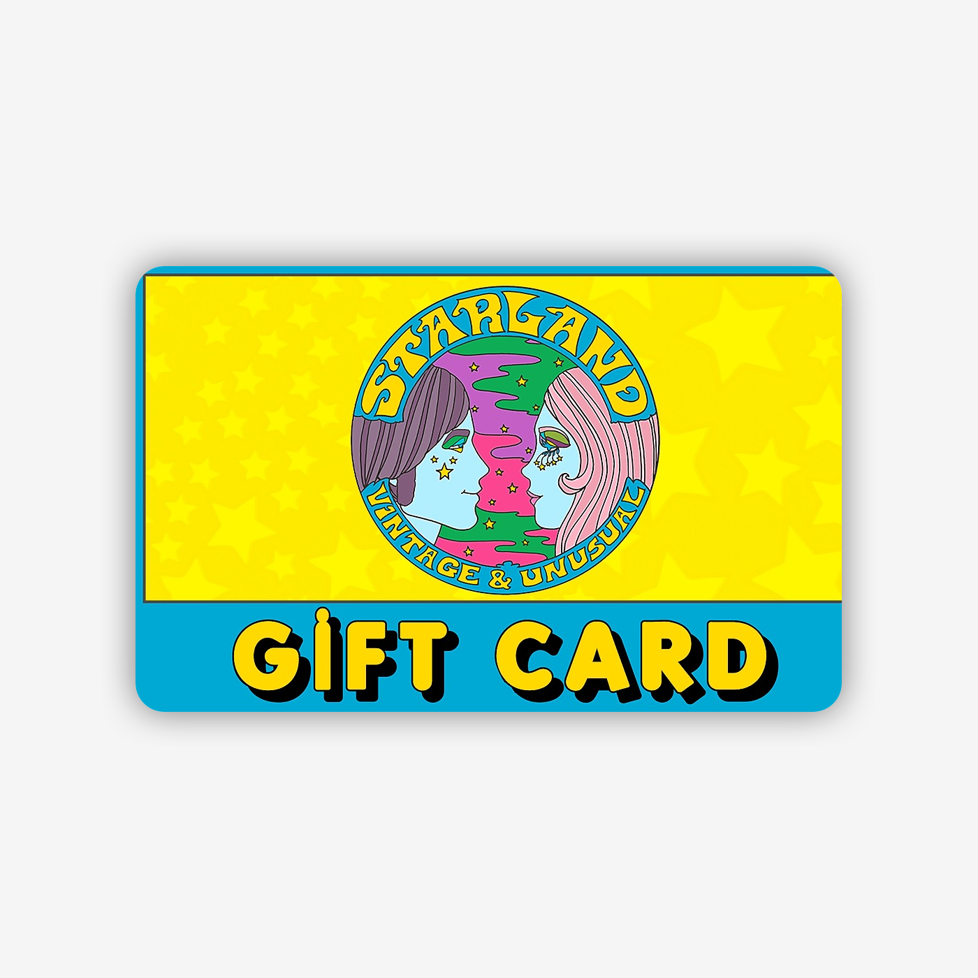 rare gift cards STARLAND Vintage & Unusual E- GIFT CARD