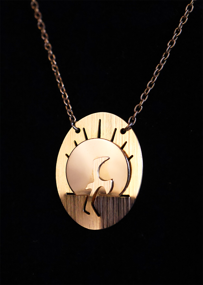 Deadstock Sunset Landscape Pendants