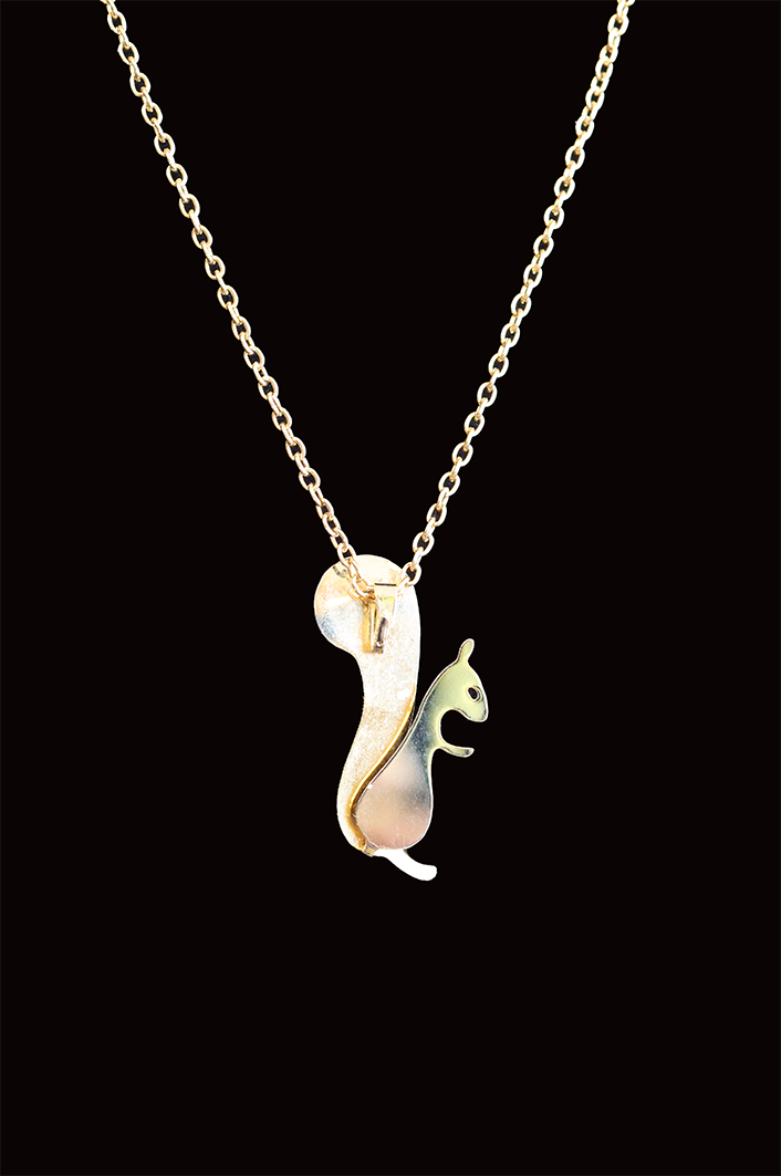 Deadstock Squirrel Pendant