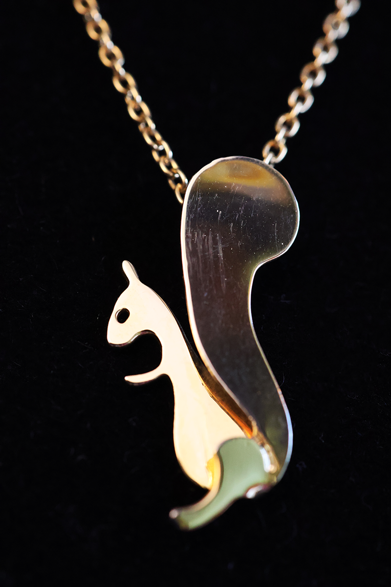 Deadstock Squirrel Pendant
