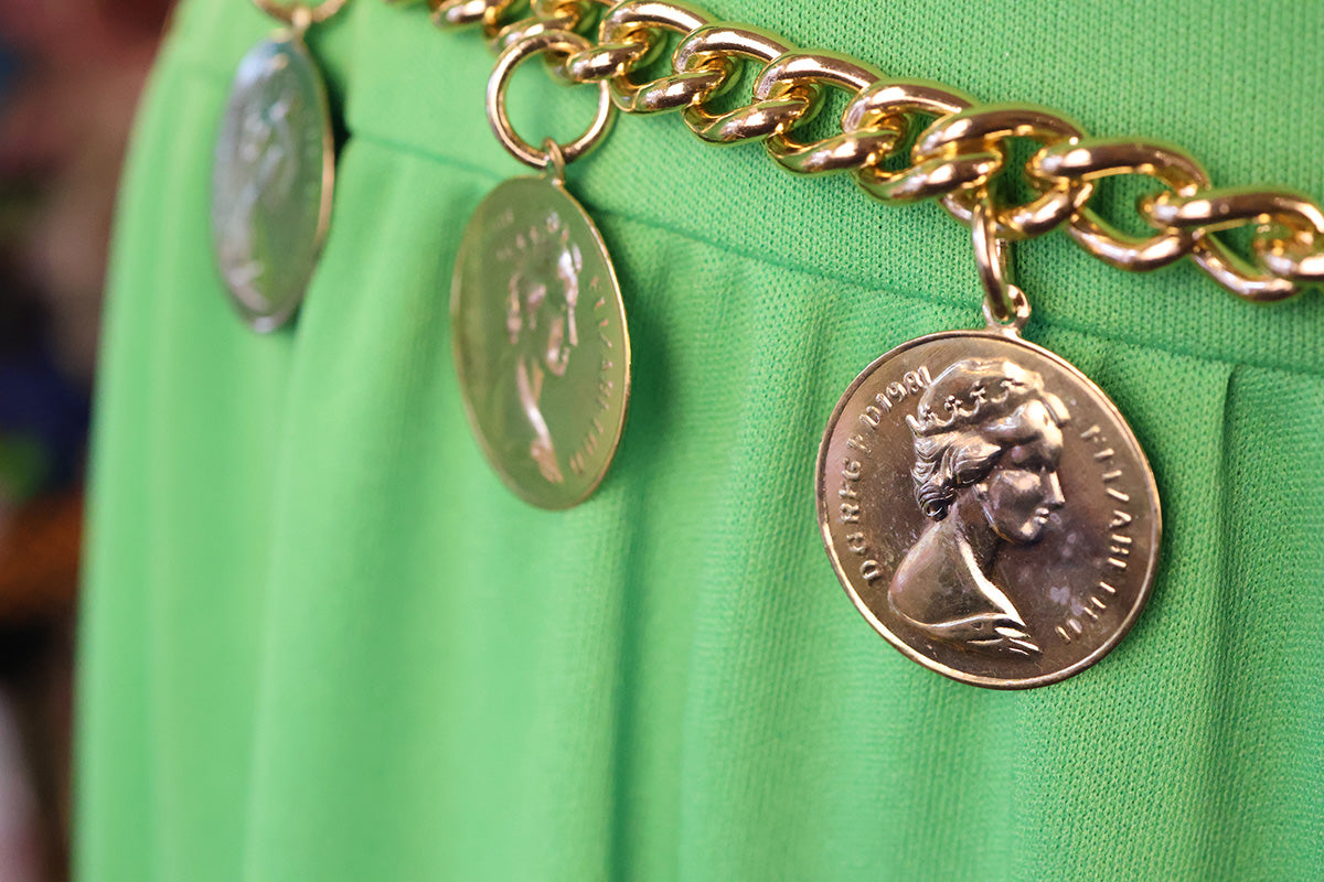 Deadstock Chain & Coin Belt