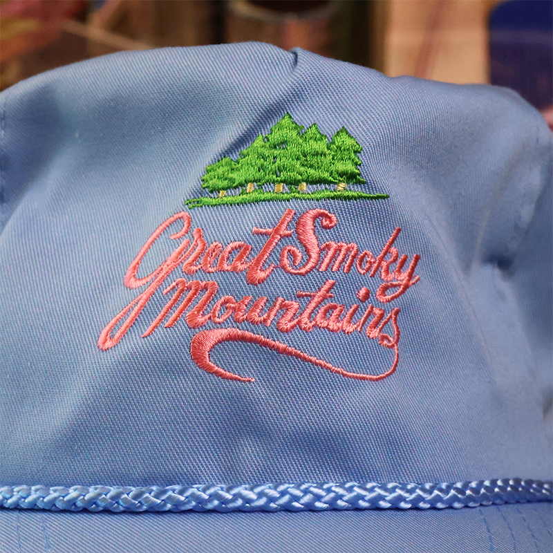 Vintage Gatlinburg or Great Smoky Mountains Souvenir Trucker Hat