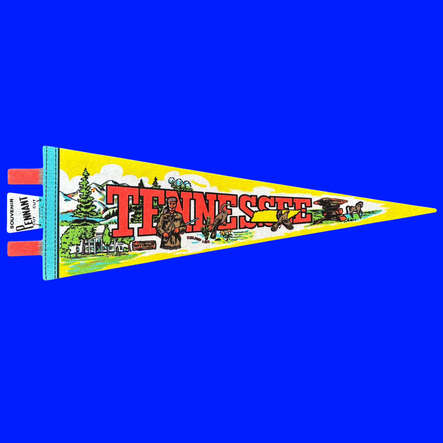 Vintage Souvenir State Pennant