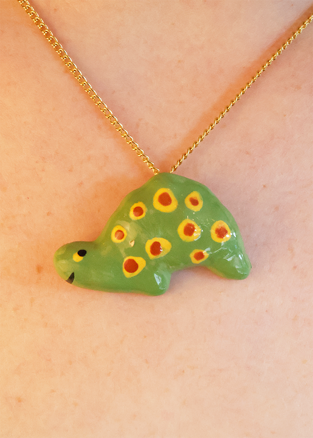 Vintage Ceramic Animal Pendants