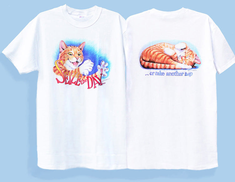 "Seize the Day!" Hep Cat Tee