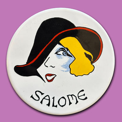 Deadstock Enamel Salome Belt Buckle