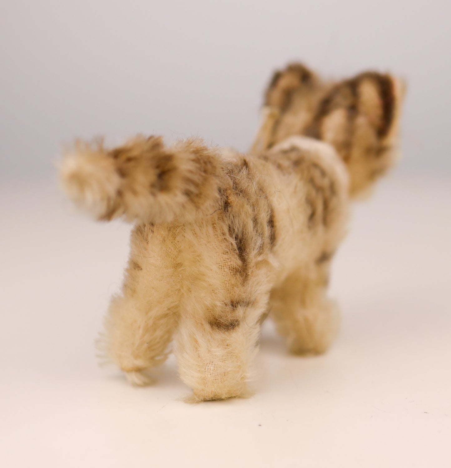Antique Steiff Mohair Tabby Kitten
