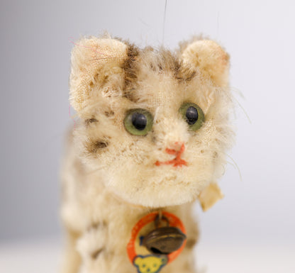 Antique Steiff Mohair Tabby Kitten