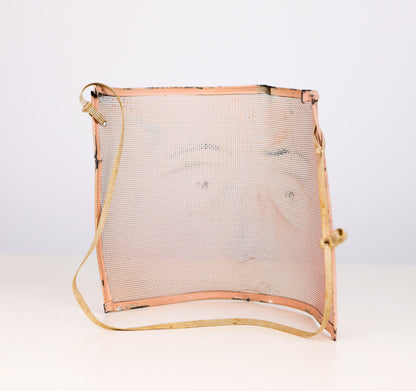 c. 1930s "Memphis Cotton Carnival" Painted Mesh Mask