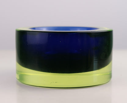 Murano Submerged Bowl/Ash Tray by Mario Pinzoni for Seguso