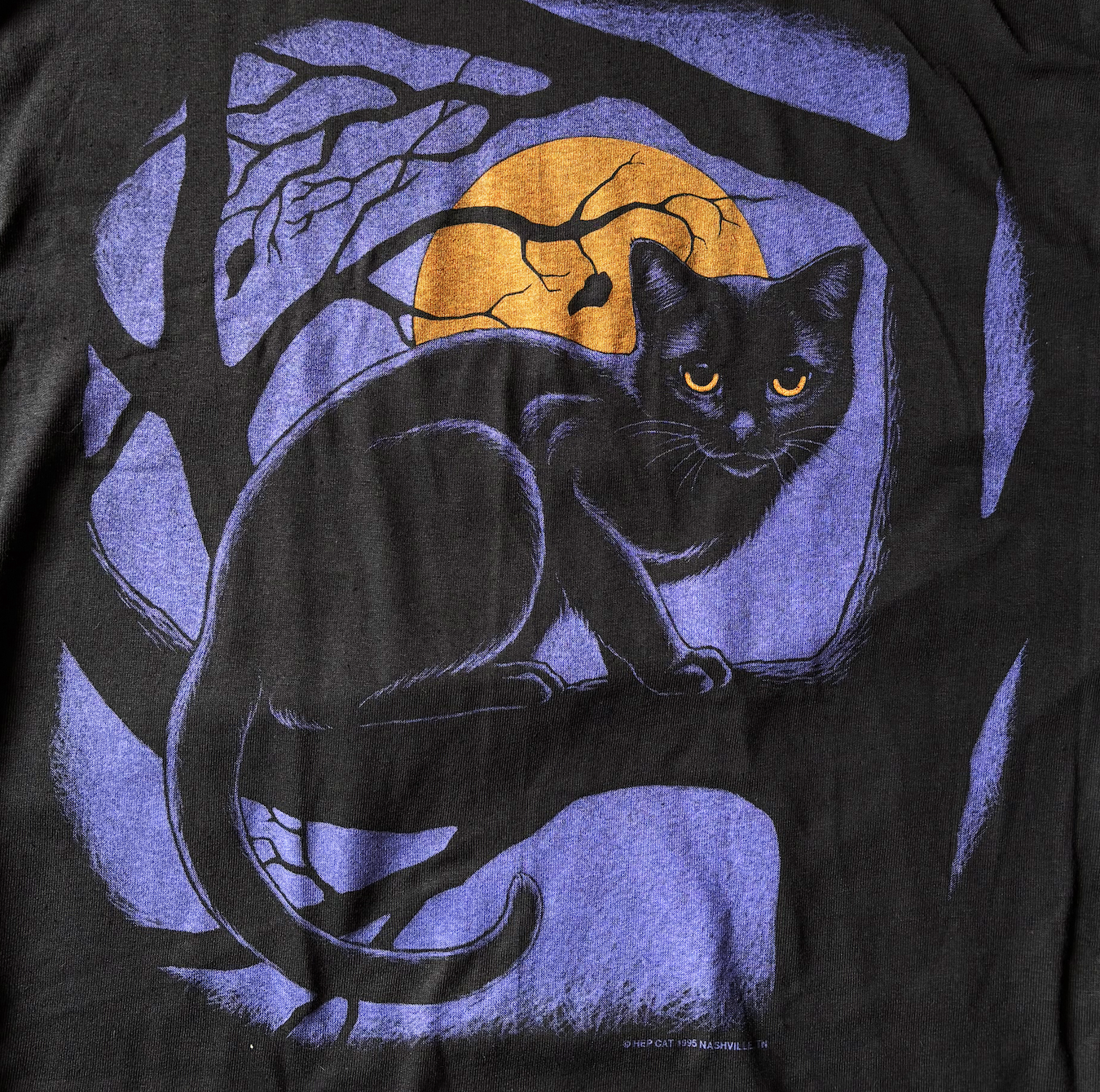 Midnight Kitty Hep Cat Tee