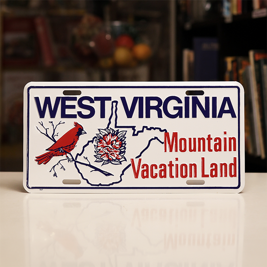 West Virginia Novelty License Plate