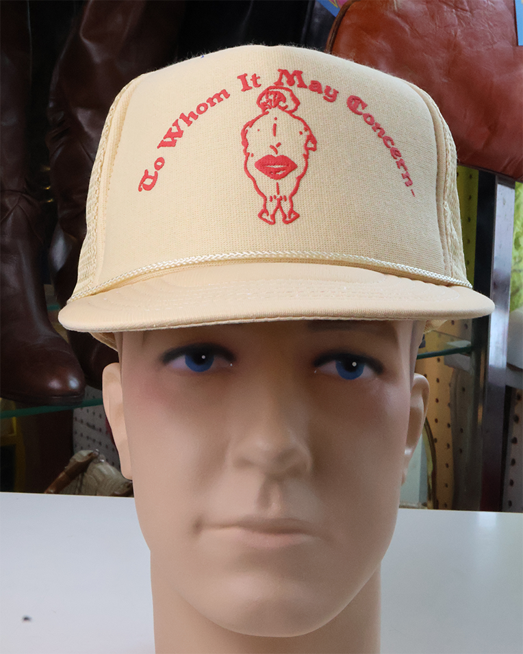 Deadstock "Kiss My Ass" Trucker Hat