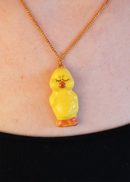 Vintage Ceramic Animal Pendants