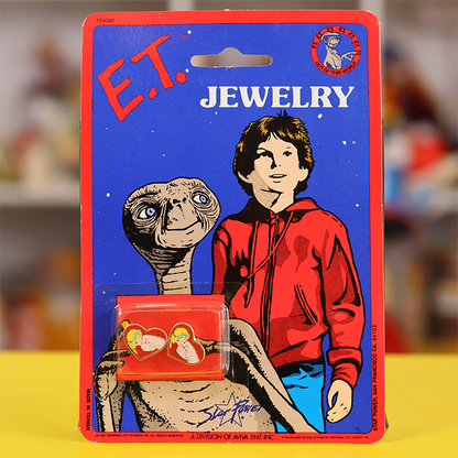 Deadstock "E.T. The Extra Terrestrial" Enamel Earrings