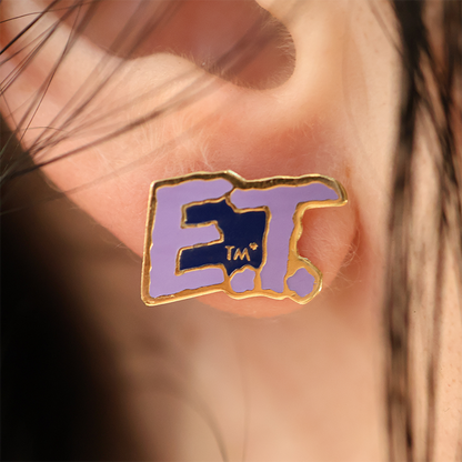 Deadstock "E.T. The Extra Terrestrial" Enamel Earrings