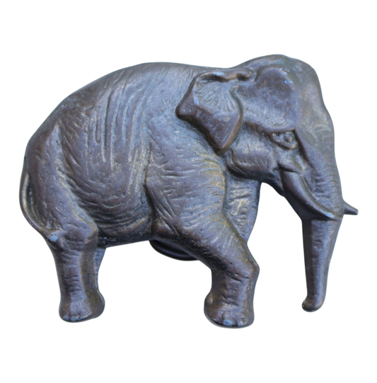 brass elephant belt buckle