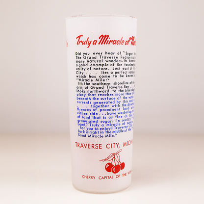 Miss Miracle Mile Souvenir Glass