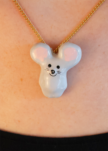 Vintage Ceramic Animal Pendants
